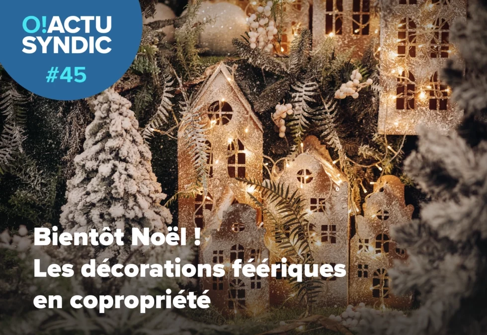 O ! Syndic #45 – BIENTÔT NOËL ! LES DÉCORATIONS FÉÉRIQUES EN COPROPRIÉTÉ