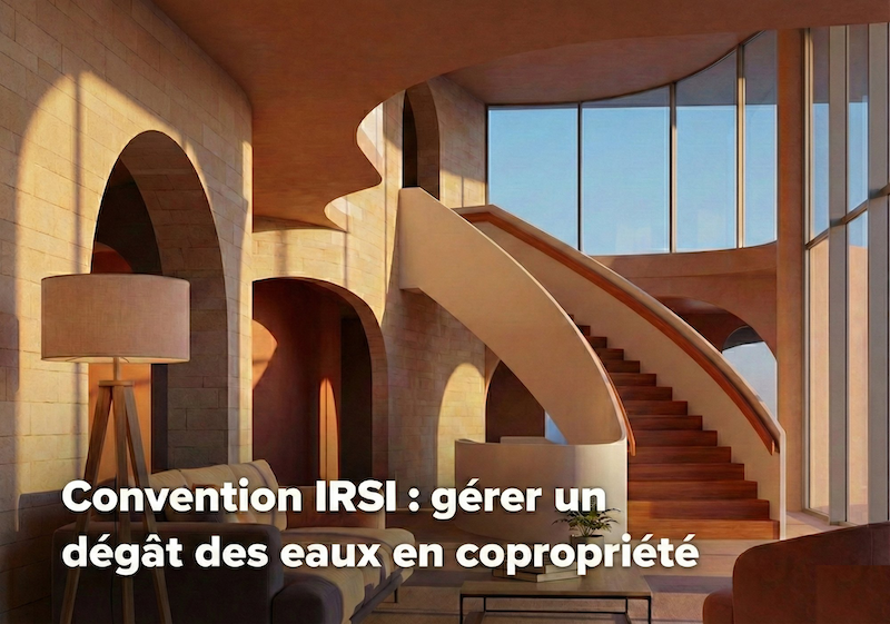 Convention IRSI : gérer un dégât des eaux en copropriété